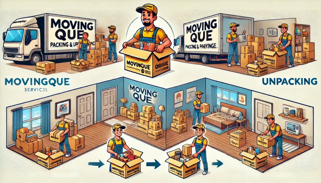 About Moving Que: Packing and Unpacking 