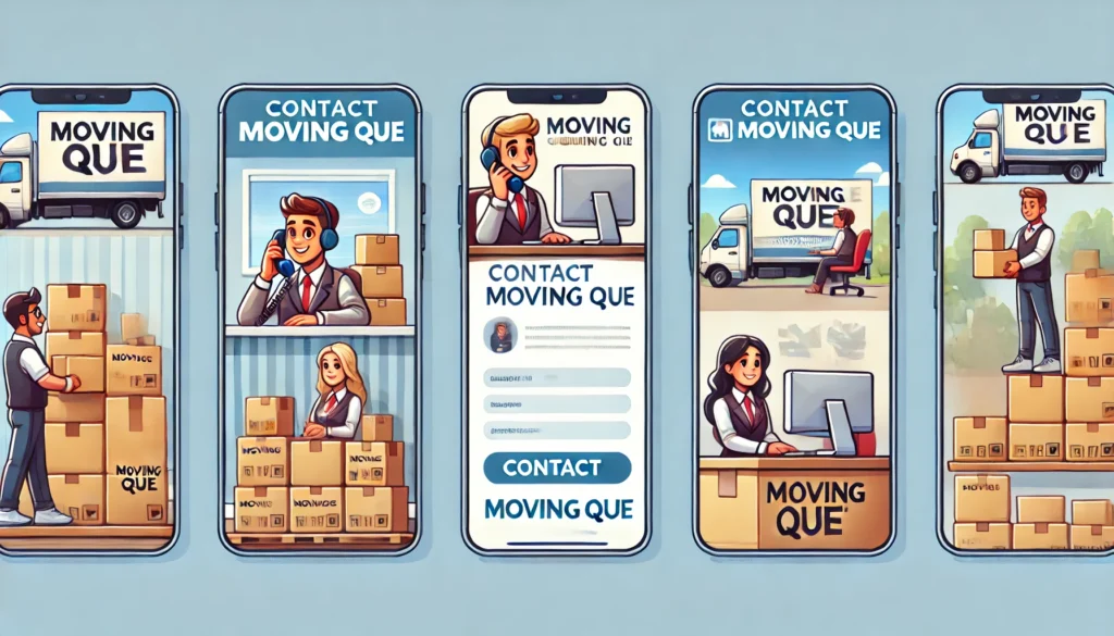 Contact Moving Que Now