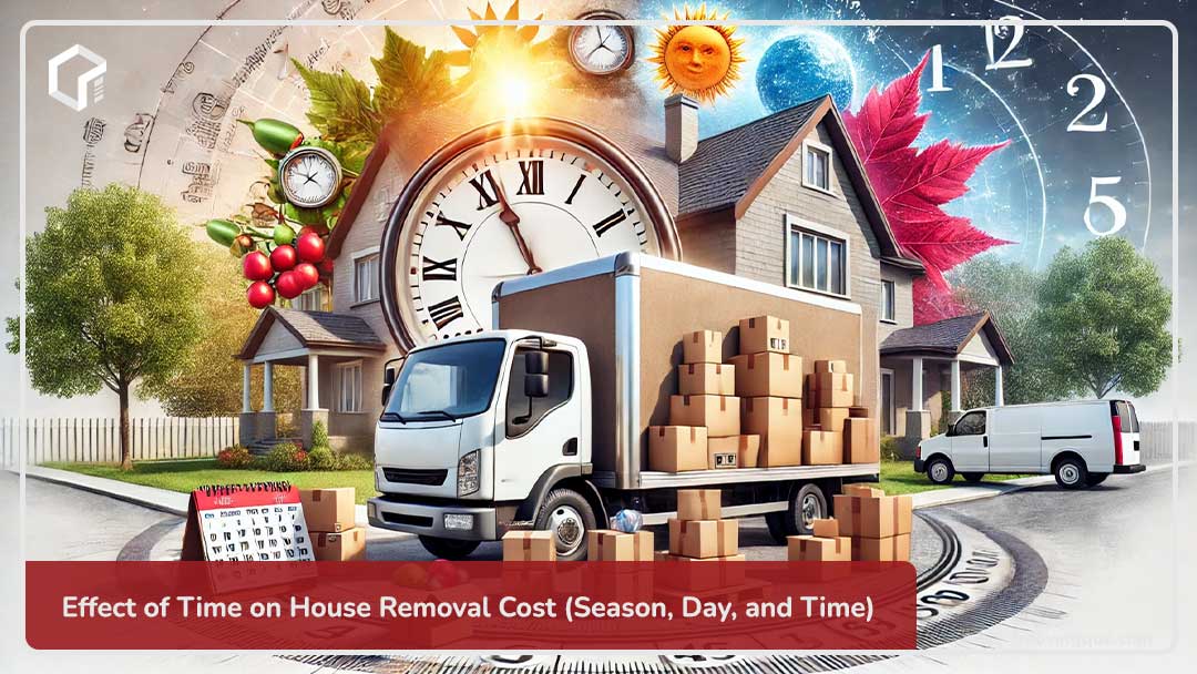 Effect of Time on House Removal Cost (Season, Day, and Time)