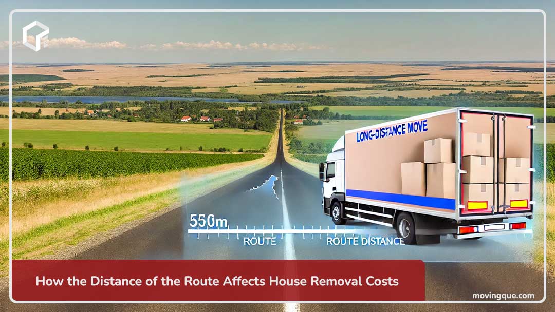 How the Distance of the Route Affects House Removal Costs