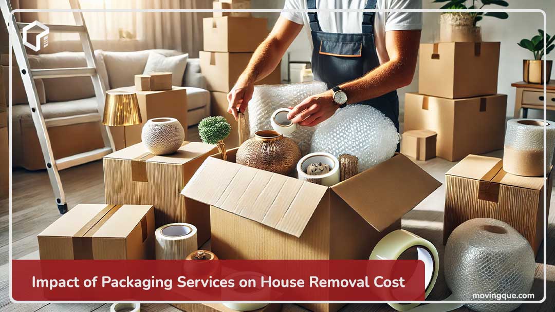 Impact of Packaging Services on House Removal Cost